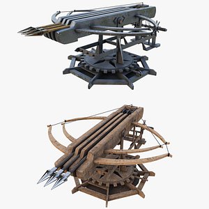 Ballista Weapon with PBR Textures
