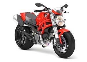 3d cartoon ducati monster