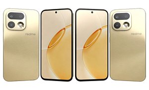 3D Realme 16 Pro 5G Gold