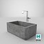 Sink Farmhouse Mixer Quadrodesign