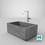 Sink Farmhouse Mixer Quadrodesign