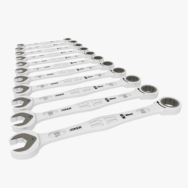 Combination Wrench 3d Models For Download Turbosquid