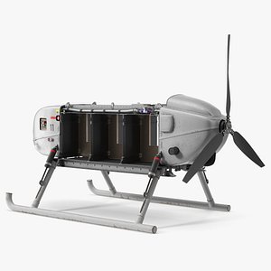 3D UAV Snowgoose Empty model