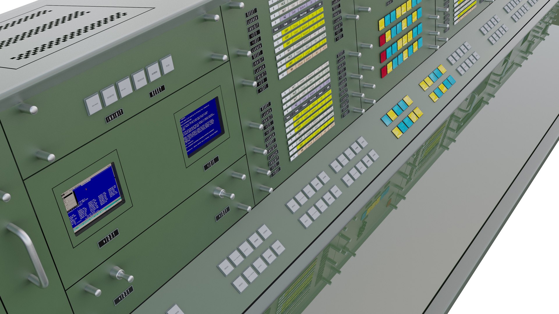 Mission Conrtol Panel 3D - TurboSquid 2044111