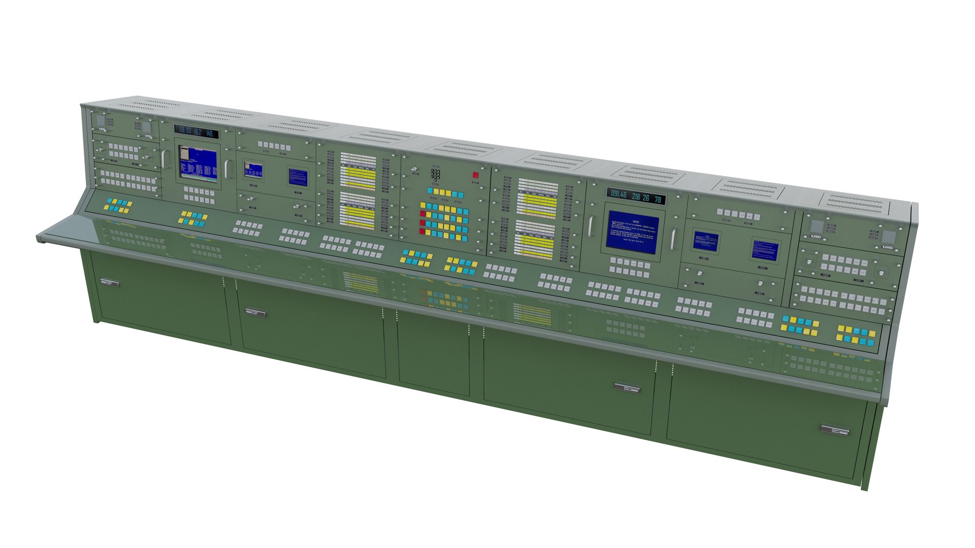 Mission Conrtol Panel 3D - TurboSquid 2044111