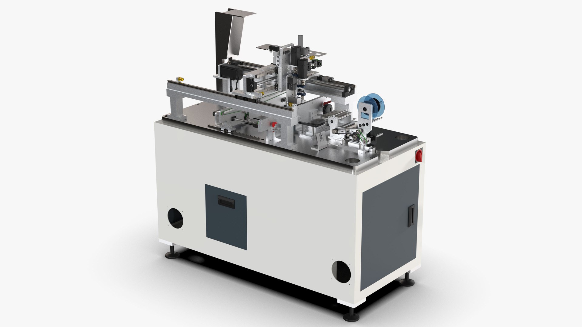 Automatic Peeling High-Precision Laminating Machine 3D Model ...