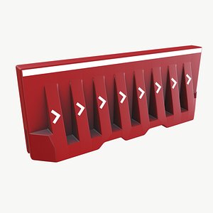 3D Road barrier