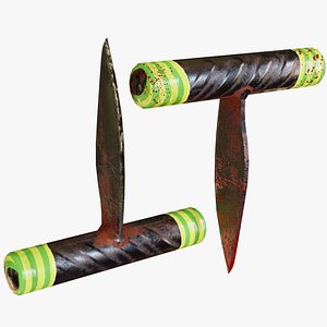Lowpoly Prison Knife 3D model