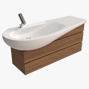 Laufen Ilbagnoalessi Vanity Washbasin 1200 01