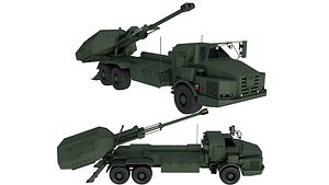 3D Archer Artillery System model