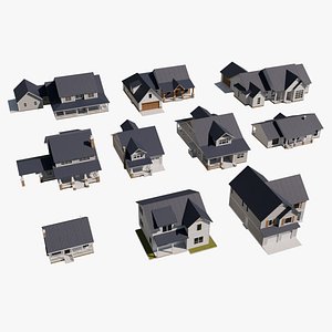 Cottage 10 Houses Pack
