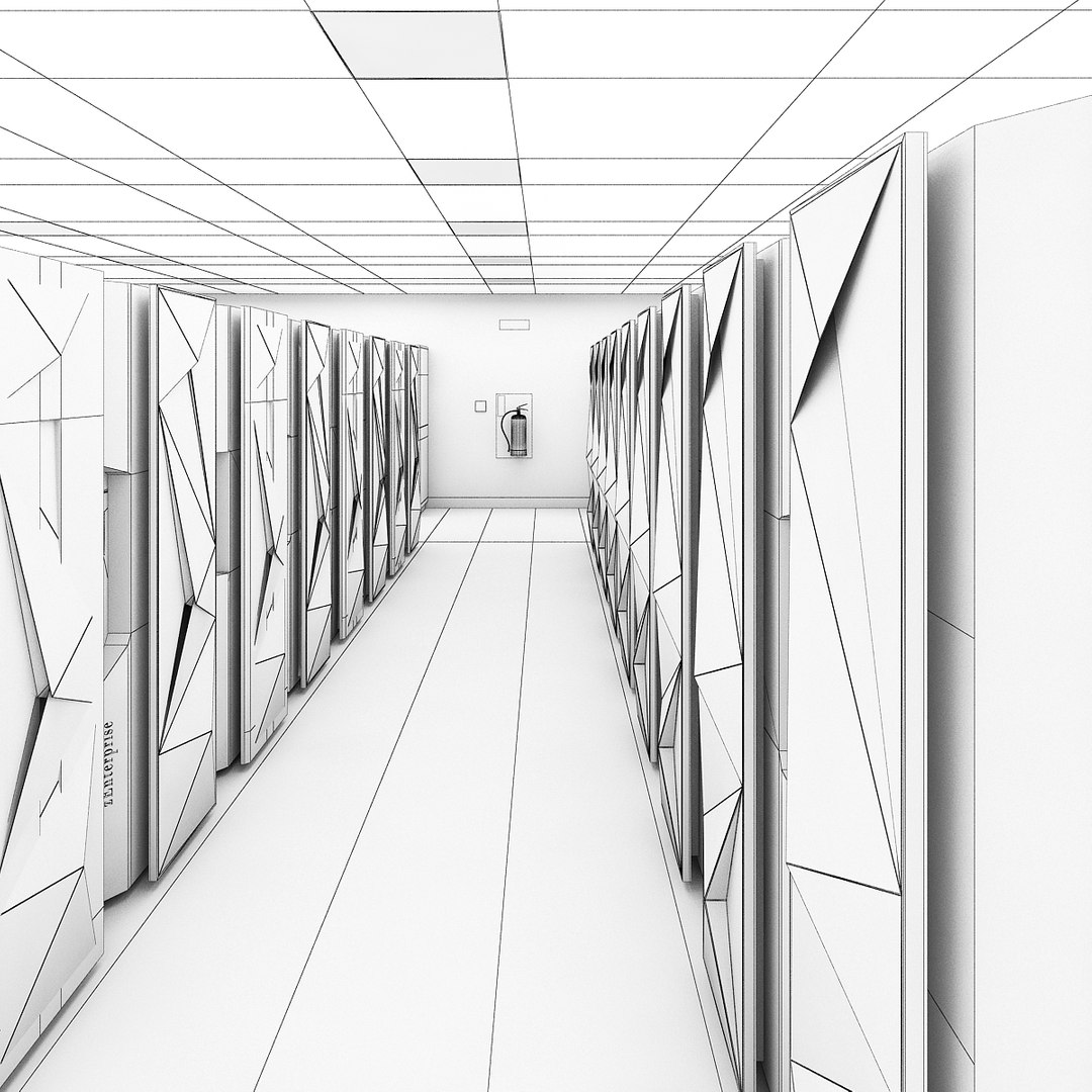 3d Data Server Center Ibm