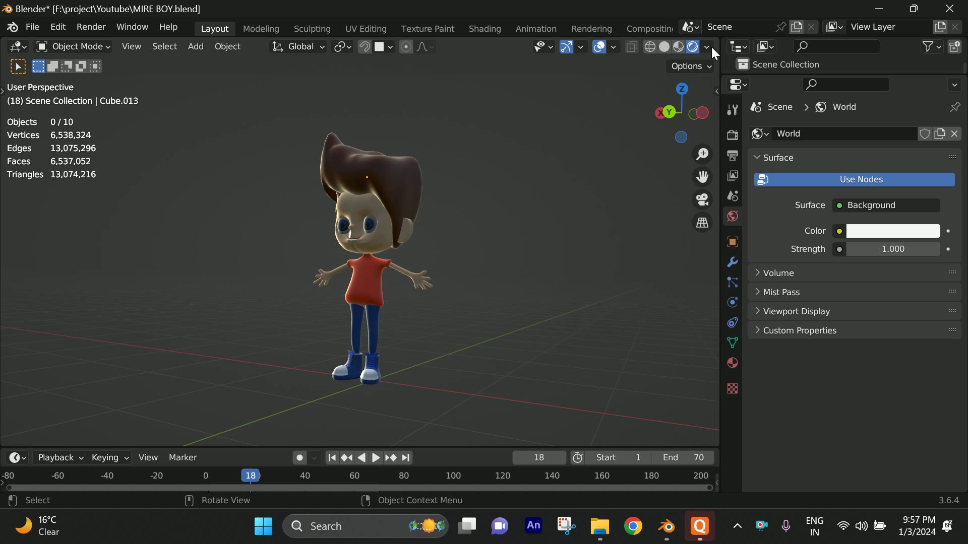 James Cartoon Boy Character Low-poly 3D Model 3D Model - TurboSquid 2172121