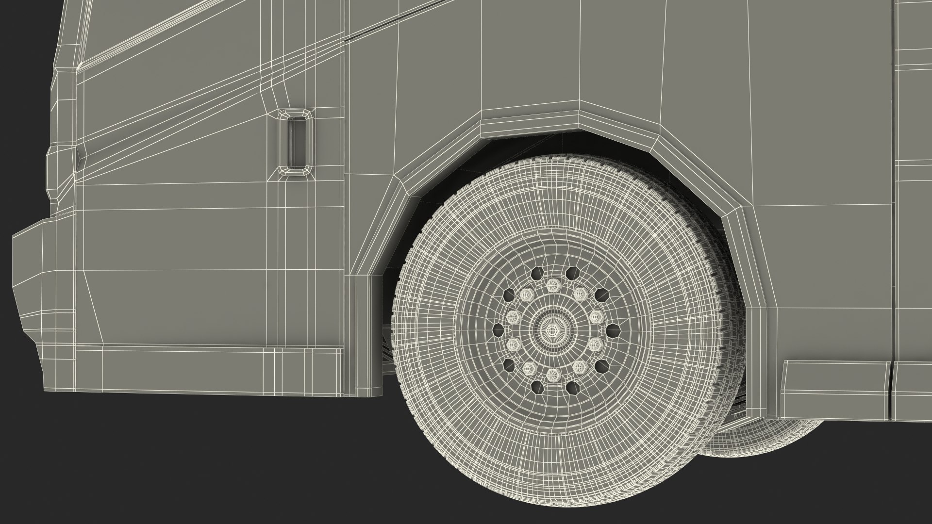 Charter Bus Exterior Only 3D Model - TurboSquid 1767108