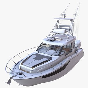 Sport Fishing Boat with Interior