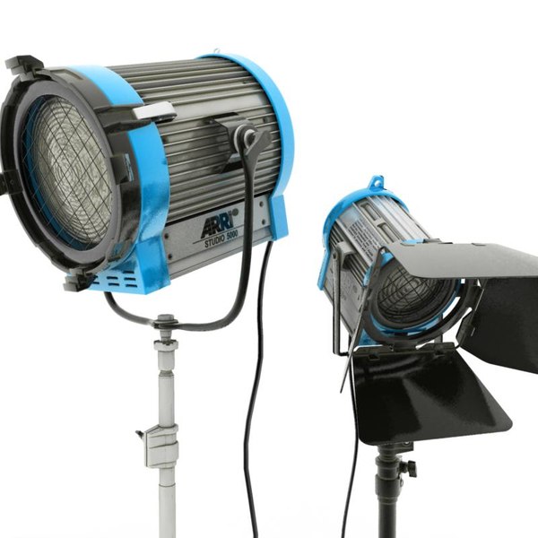 3ds max professional studio lights arri