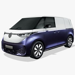 Volkswagen ID Buzz cargo 2023 3D