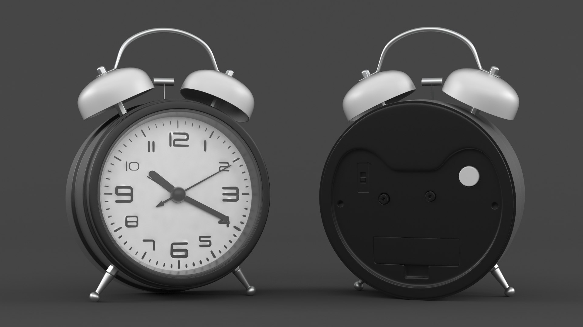 Analog Alarm Clock 3D TurboSquid 2072053