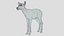 3D Deer Family