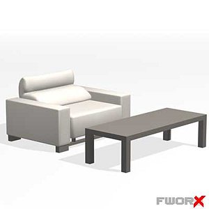 armchair chair 3d max