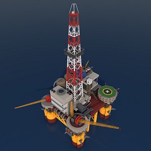Oil Rig Platform