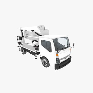 3d model nissan cabstar pickup trucks