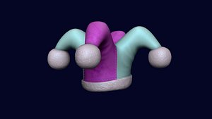 jester hat 01 - 3D