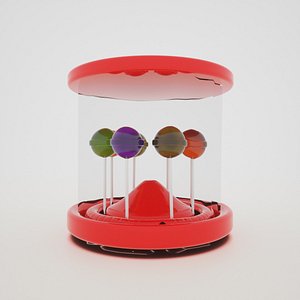 lollipop 3D model