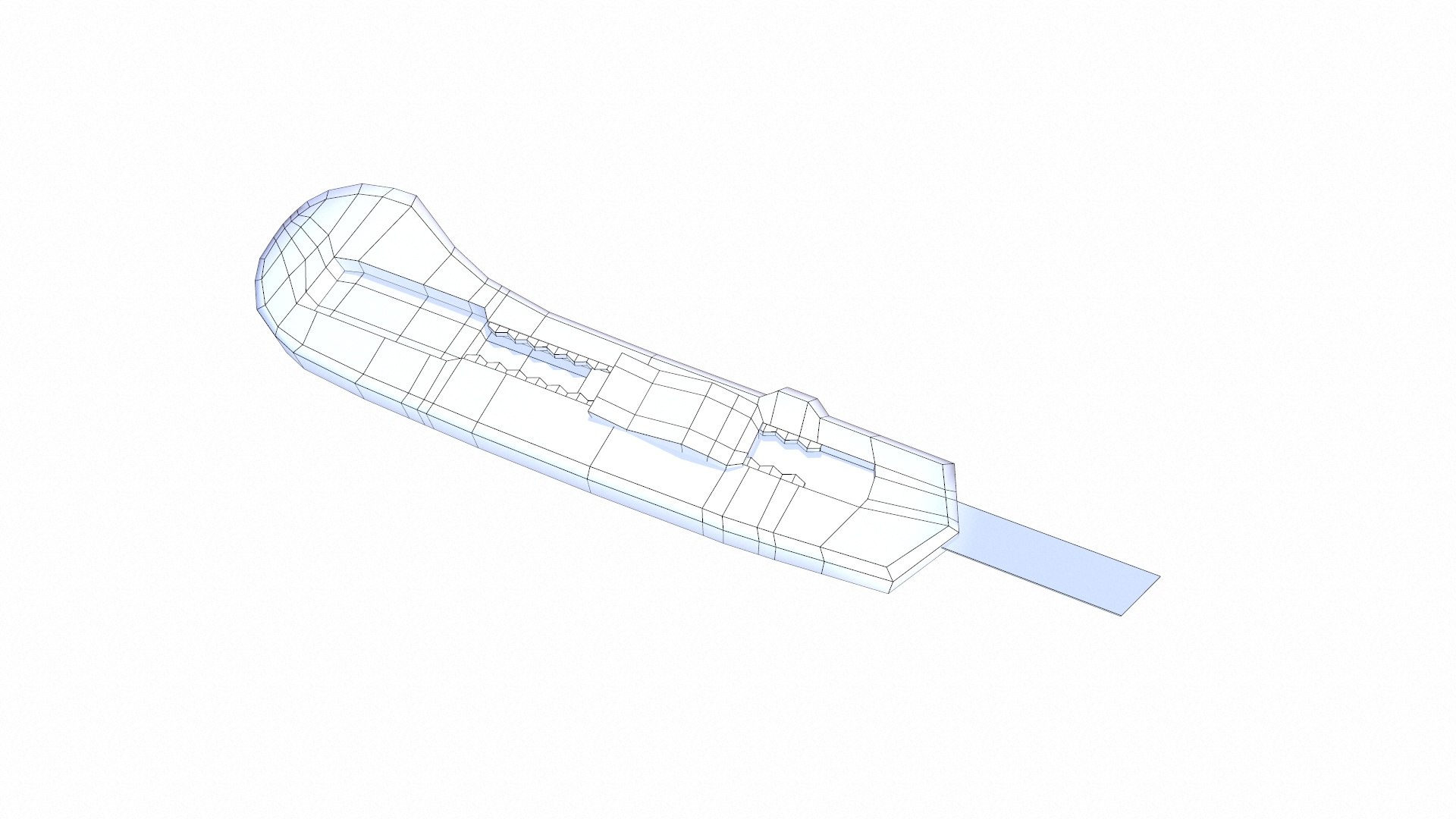 3D Model Slide Lock Cutter - TurboSquid 2307928
