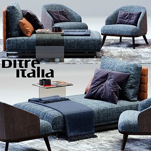 3d ditre st germain day bed