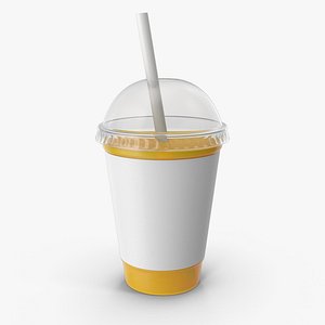 Plastic Cup With Juice