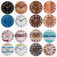 Wall Clock Set 1002
