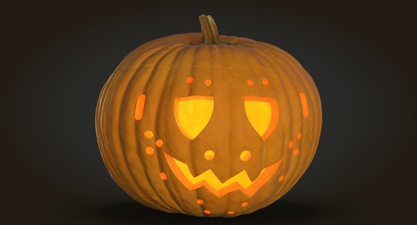 ジャック オー ランタンのカボチャの彫刻が施された顔02点灯3dモデル Turbosquid ジャック オー ランタンのカボチャの彫刻が施された顔02点灯3dモデル Turbosquid