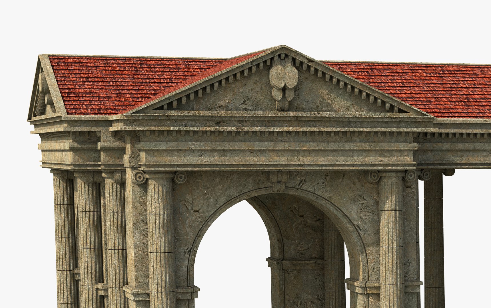Greek Structure V5 3D Model - TurboSquid 1873937