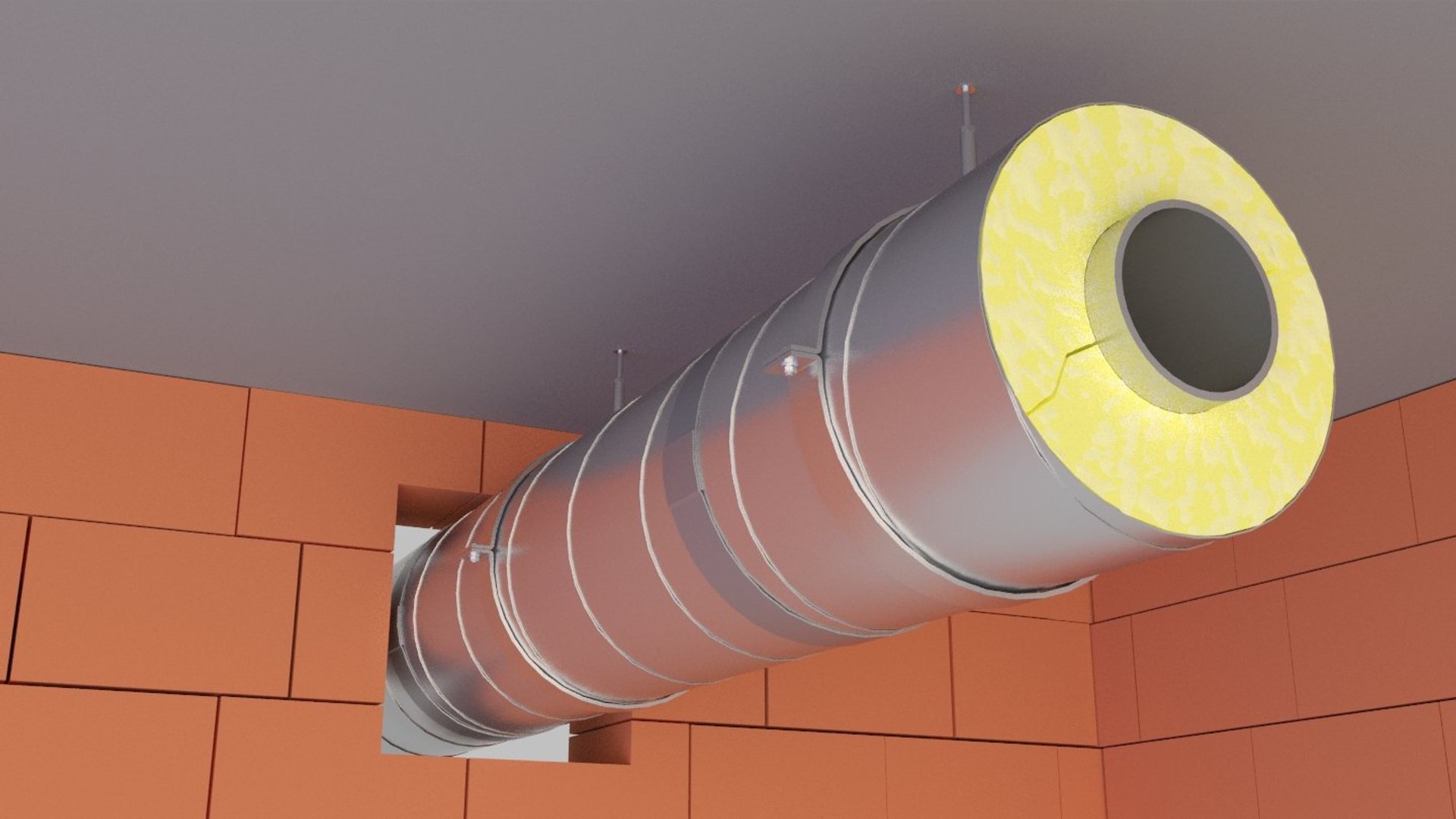 Pipe insulation model TurboSquid 1529227