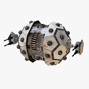 3d 3ds flying robot