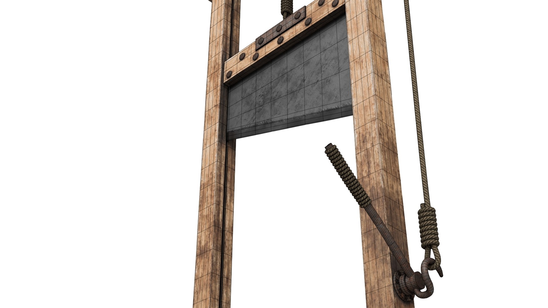 Guillotine for Execution 3D - TurboSquid 1791367