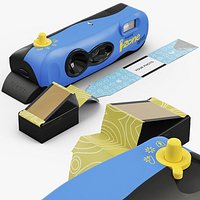 Polaroid i-Zone with Cartridge and Photo