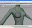 3d max rigged black female figure