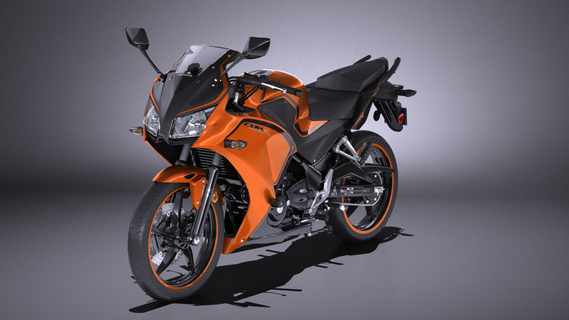 3d Honda Cbr 2016