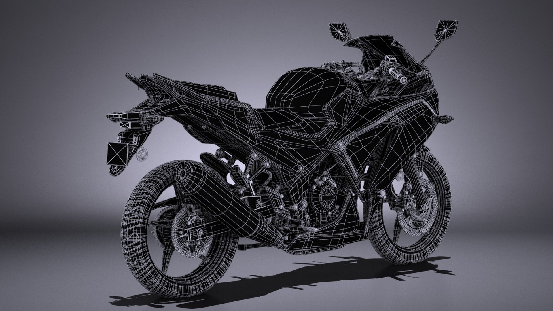 3d Honda Cbr 2016