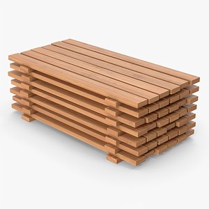 Stack Of Wood Planks