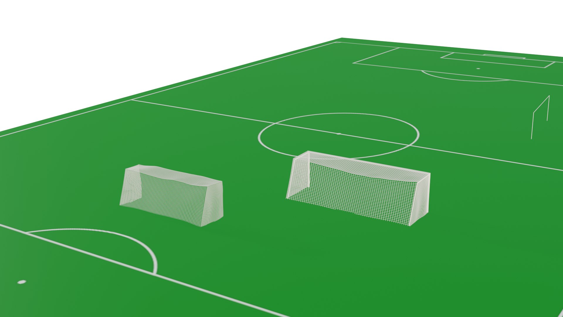 Football Goal 3D Model - TurboSquid 1911186