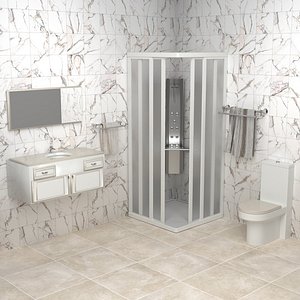 Bathroom 4 - 8K 3D model