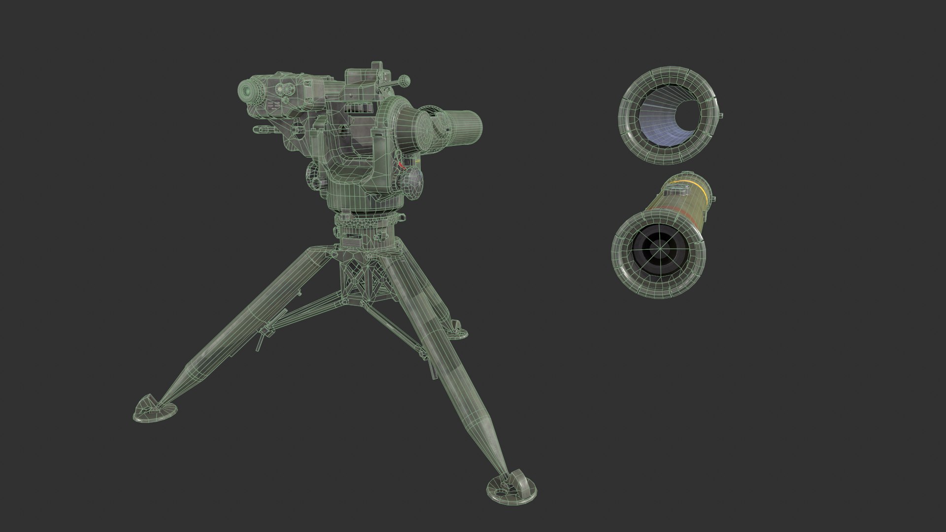 BGM-71 TOW ATGM 3D - TurboSquid 2114029