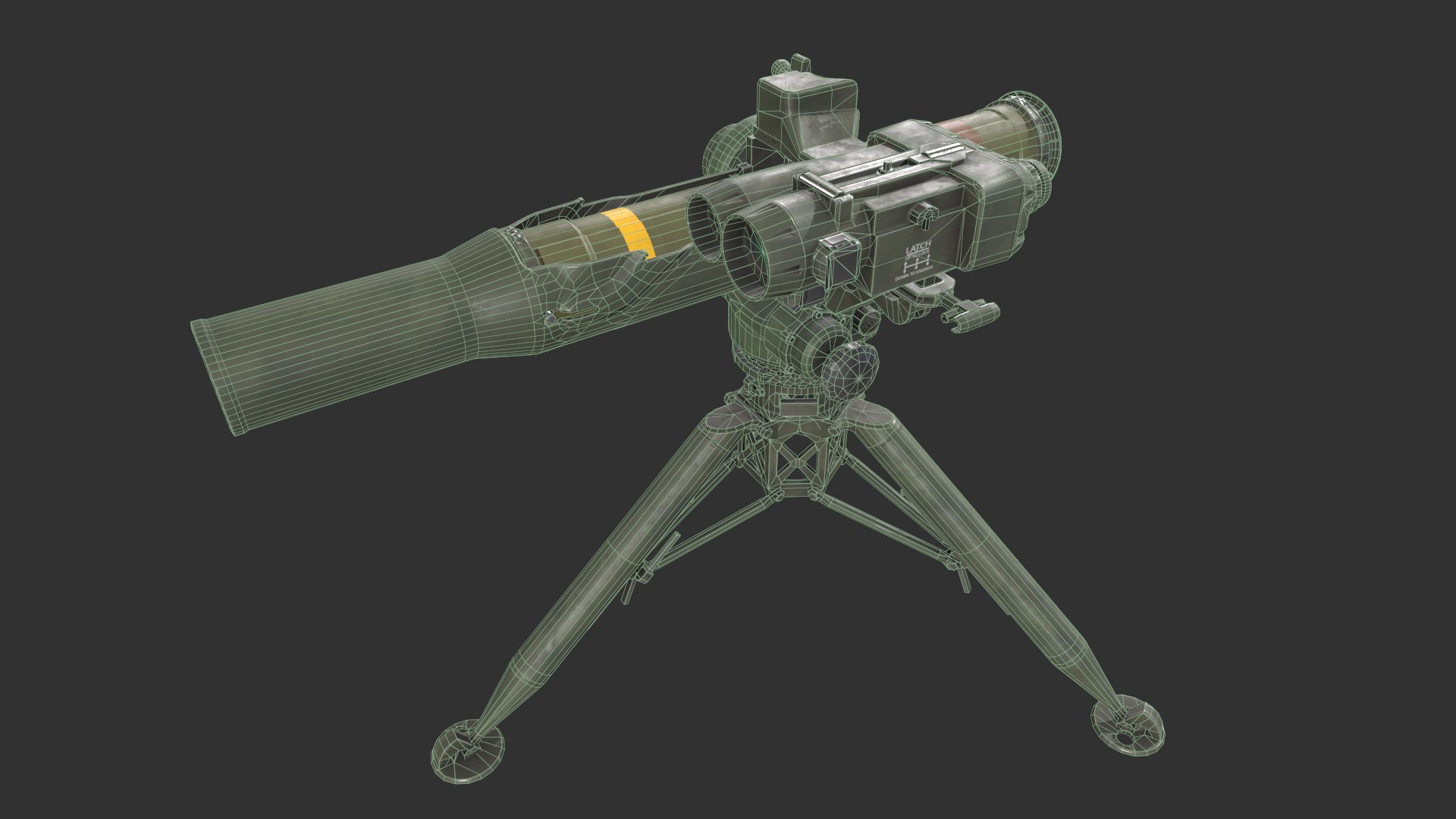 BGM-71 TOW ATGM 3D - TurboSquid 2114029