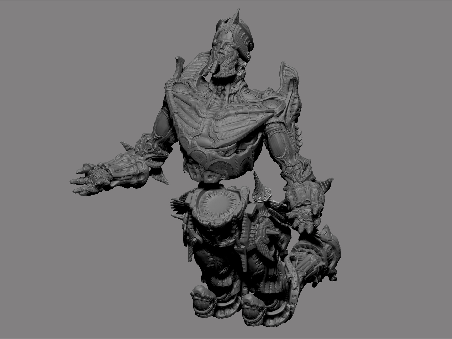 free characters gods 3d model