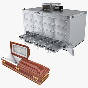 Morgue Refrigeration Units and Casket Coffin