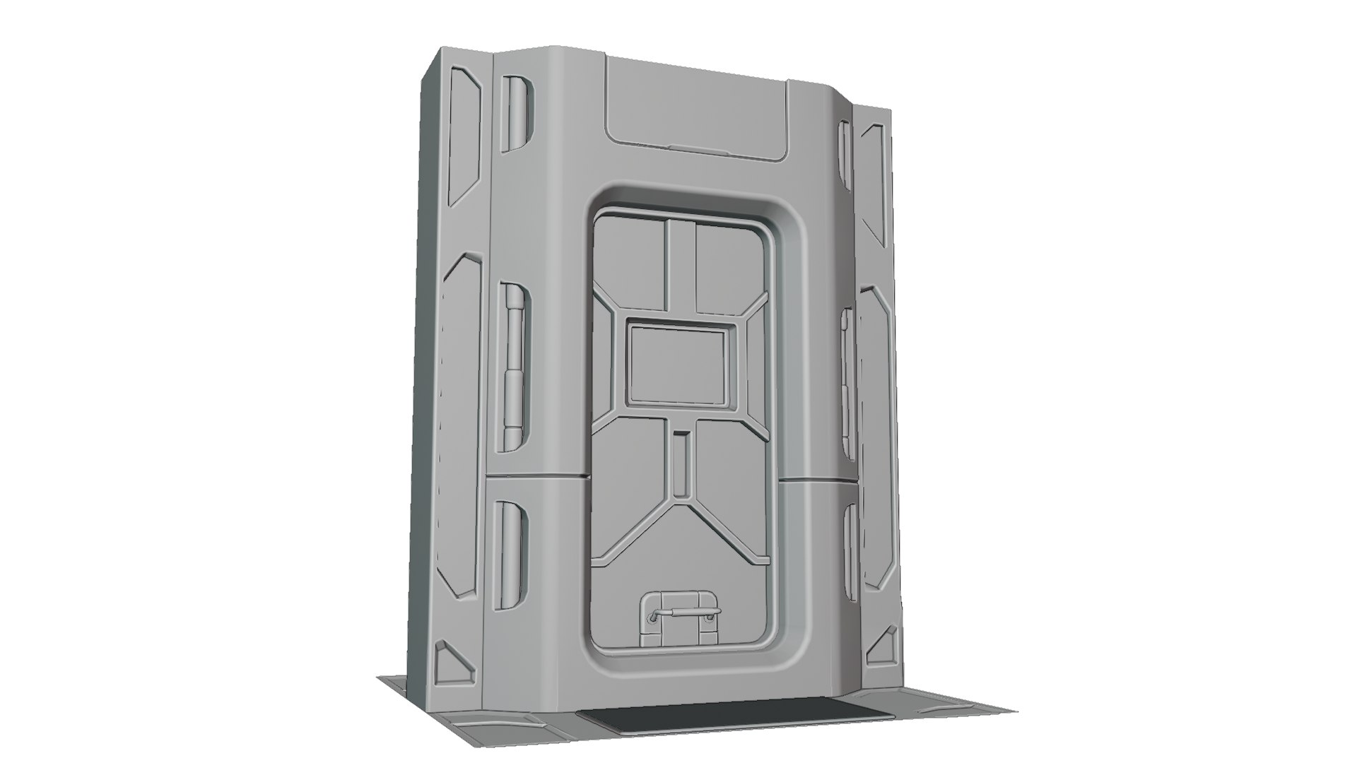 Sci-Fi Modular Environment Kit 3D - TurboSquid 2117162