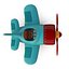 stylized cartoon plane 3d model